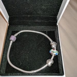9 inch authentic pandora bracelet